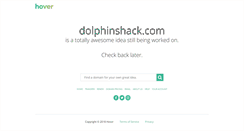 Desktop Screenshot of dolphinshack.com