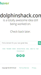 Mobile Screenshot of dolphinshack.com
